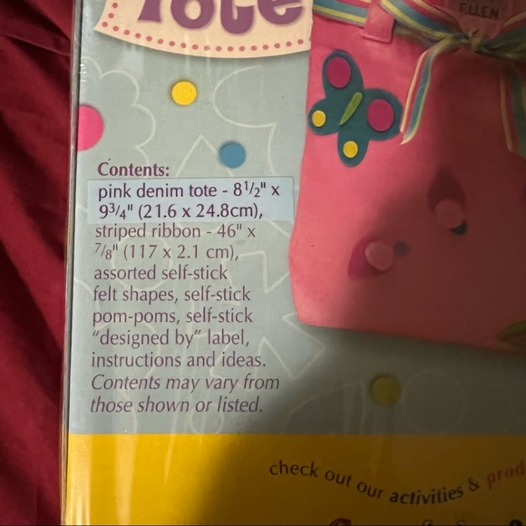 Toys Creativity For Kids Nosew Diy Felt Bag Kit Poshmark